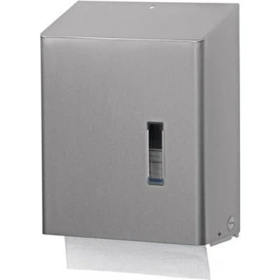 Afbeelding van Handdoekdispenser SanTRAL groot voor C &amp; ZZ Vouw RVS