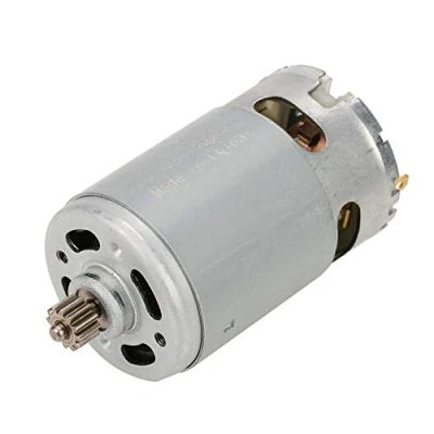 Afbeelding van Gelijkstroommotor Met Twee Snelheden, 12 Tanden, Versnellingsbak Hoog Koppel, Laag Geluidsniveau Voor Boorreparatie (12V)