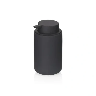 Afbeelding van Kela, Zeepdispenser + Zeepbakje, Zeepautomaat Sana 300 ml, zwart, inhoud: