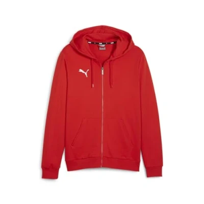 Afbeelding van PUMA teamGOAL Casuals herenjack met capuchon, sweatshirt pullover 658595 rood