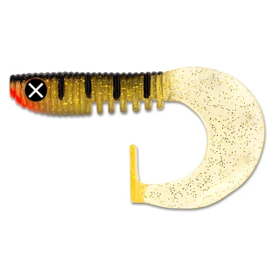 Afbeelding van Monkey Lures Curly Lui Shad Perchzilla 10cm (5 stuks)