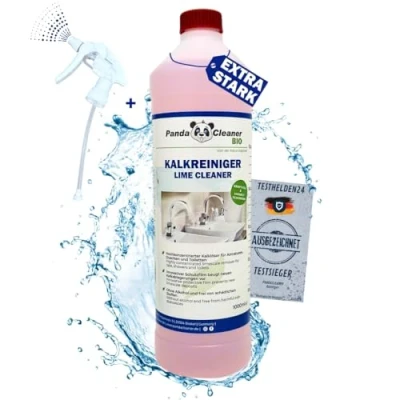 Afbeelding van PandaCleaner kalkreiniger badkamer 1000ml spray wc reiniger extra sterk kalk en vuilreiniger