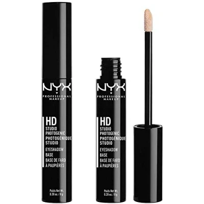 Afbeelding van NYX professionele make up HD fotogenic oogschaduwbasis voor intensieve en lichtgevende oogschaduw, langdurige formule, set van 2
