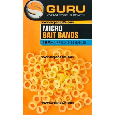 Afbeelding van Guru Micro Bait Bands (100 pcs) Maat : 4mm