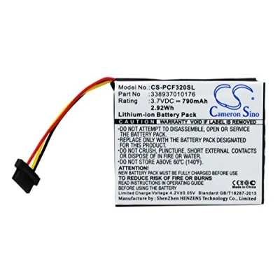 Afbeelding van vhbw 1 x accu compatibel met Pioneer Avic F320BT, CXE 218 GPS Navigation Navi (790 mAh, 3,7 V, Li Ion)