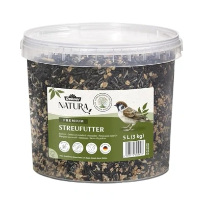 Afbeelding van Dehner Natura wildvogelvoer, strooivoer in emmer, 3 kg