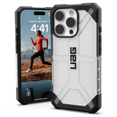 Afbeelding van Apple iPhone 16 Pro Hoesje Kunststof UAG Hardcase/Backcover Transparant Telefoonhoesje Shockproof/Valbescherming