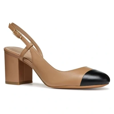 Afbeelding van Geox D Virnilisa 65A Damespomp, beige/zwart, 39 EU