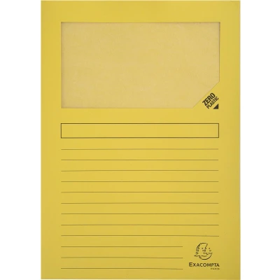 Afbeelding van Exacompta L map Forever, Voor Ft A4, Pak Van 25 Stuks, Geel