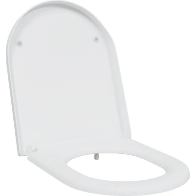 Afbeelding van vidaXL Snelsysteem Toiletbril met Zachte Sluit Duroplast Wit