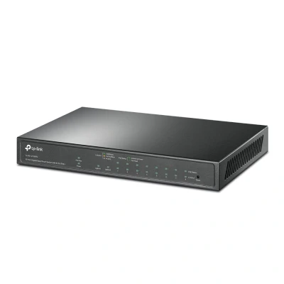 Afbeelding van TP LINK TL SG1210MPE netwerk switch Gigabit Ethernet (10/100/1000) Zwart