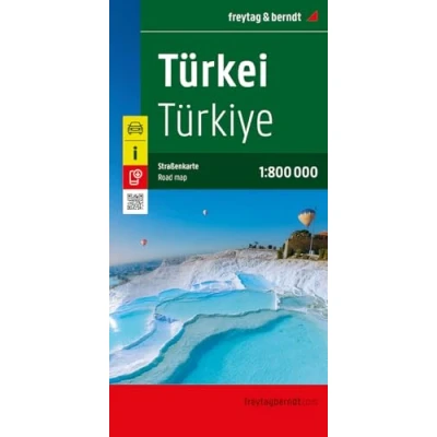 Afbeelding van Türkei, Straßenkarte 1:800.000, freytag &amp; berndt: AK 6003