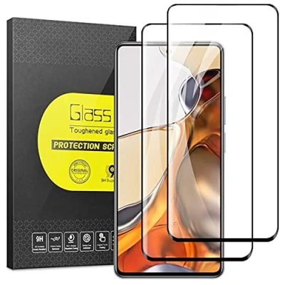 Afbeelding van DOINK Screenprotector Film voor Samsung Galaxy A53 5G, 9H hardheid gehard glas Full Fit Anti kras [2 Picks ]
