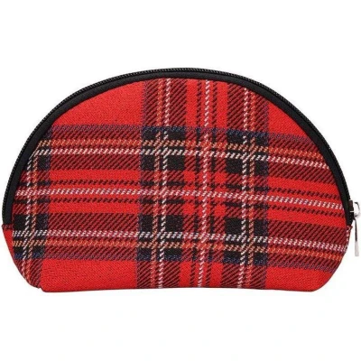 Afbeelding van Signare Make up tasje Royal Stewart Tartan Schotse Ruit