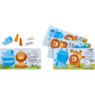 Afbeelding van HABA Zusammensetzung Zwischen DEN Biesten Houten speelgoed voor kinderen, Maat: One Size, Multi coloured