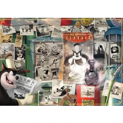 Afbeelding van Ravensburger Puzzle 2D 1000 elementów: Villainous. Pete, Nowy design