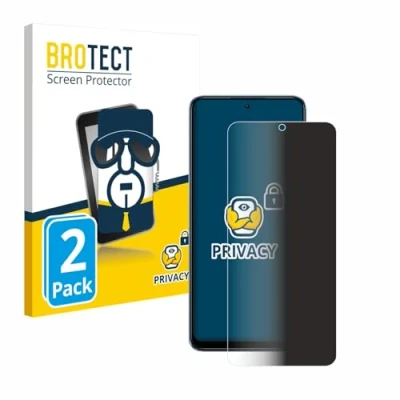 Afbeelding van BROTECT privacy screenprotector voor Xiaomi Redmi Note 12 4G Folie Beschermfolie Blauwlichtfilter (2 Stuks)
