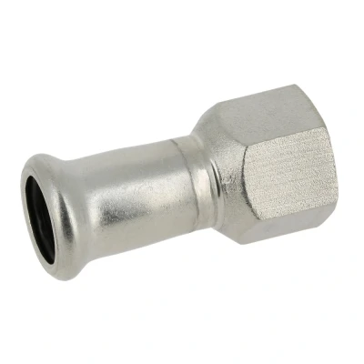 Afbeelding van Bonfix Perskoppeling RVS 316L Schroefbus Rp3/4&quot;x18mm