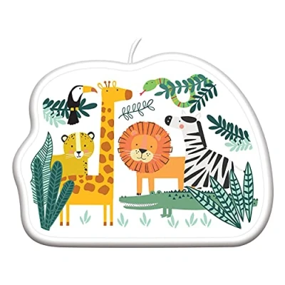 Afbeelding van Taart Kaars Get Wild 9x7cm per stuk