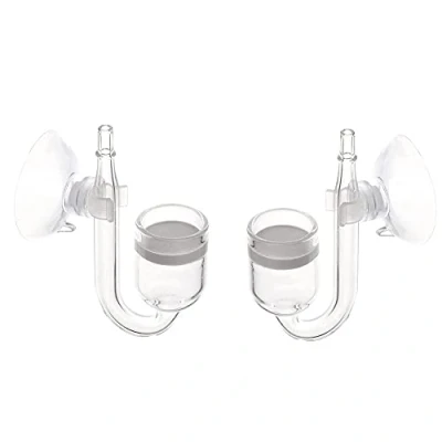 Afbeelding van CENPEK 2Pcs Stuifmeel Glas CO2 Diffuser met Bubble Teller voor Aquarium Geplant Tank