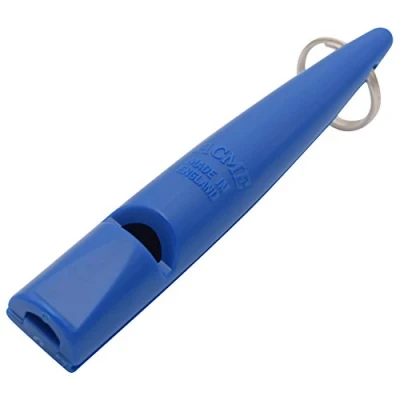 Afbeelding van ACME Hondenfluitje nr. 211,5 met handleiding Het origineel uit Engeland: luid en verreikend (snorkelblauw)