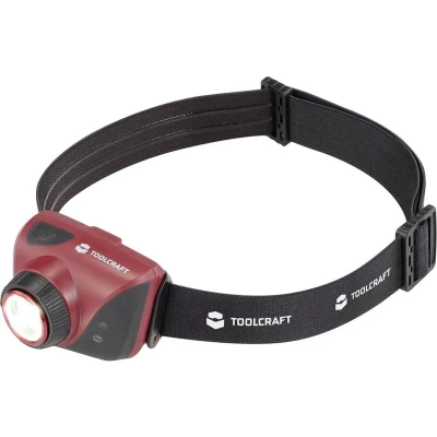 Afbeelding van TOOLCRAFT Hoofdlamp werkt op een accu LED Verstelbaar, Instelbare puntgrootte, Met stroboscoopfunctie 580 lm 6.45 h 90 g