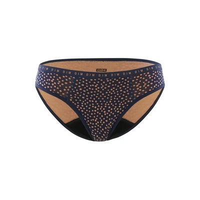 Afbeelding van Dim Protect menstruatieslip, klassiek, katoen, biologisch medium flow, 1 stuk, Print Polka Dots, M