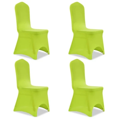 Afbeelding van Stoelhoes stretch 4 stuks groen