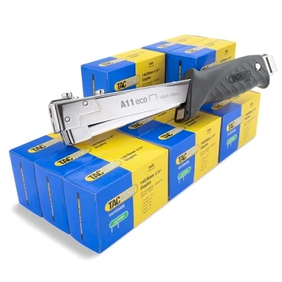 Afbeelding van Tacwise 1778 A11 ECO Hamer Tacker met 60.000 140/8mm nietjes, toepassingen type 140/6 10 mm nietjes
