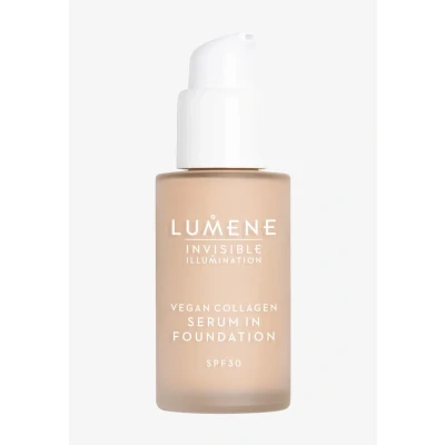 Afbeelding van Lumene Invisible Illumination Vegan Collagen Serum IN Foundation SPF32 Foundation, Dames, Maat: 30 ml, 1.5