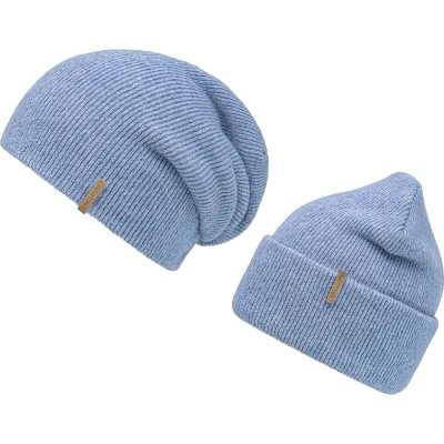 Afbeelding van Chillouts beanie muts Milea blue in one size