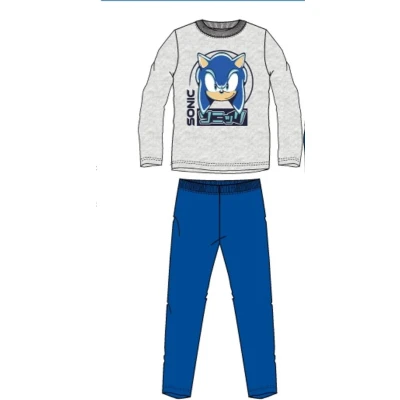 Afbeelding van Sonic The Hedgehog Pyjama Grijs Katoen Maat 104