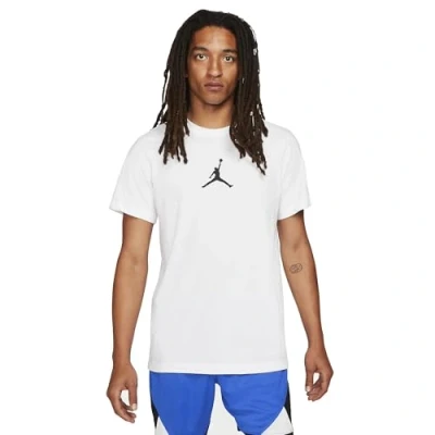 Afbeelding van Jordan Jumpman CREW Tshirt print, Heren, Maat: Medium, Weissschwarz