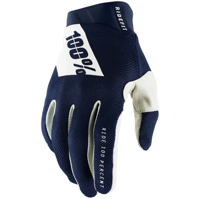 Afbeelding van 100% 2021 Ridefit Crosshandschoenen Navy maat S
