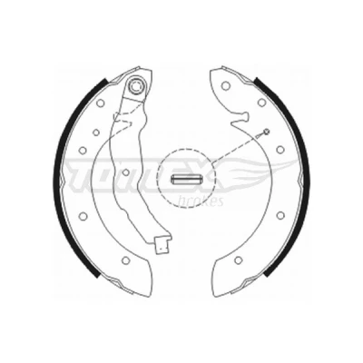 Afbeelding van Remschoenset TOMEX Brakes TX 20 79