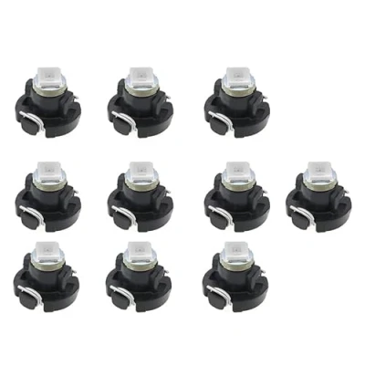 Afbeelding van 10 x T3 1SMD 1210LED Auto Indicator Dashboard Klimaatcontrole Schakelaars Groen