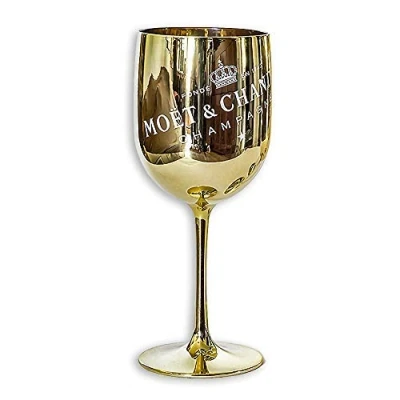 Afbeelding van Moët &amp; Chandon Ice Imperial champagneglas kunststof (goud, 1)