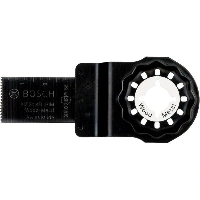 Afbeelding van Bosch multitool Bi metalen zaagblad AIZ 20 AB Hout en Metaal 20x30 mm (Starlock)