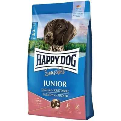 Afbeelding van Happy Dog Supreme Sensible Junior Kip, Zalm &amp; Aardappel 4 kg