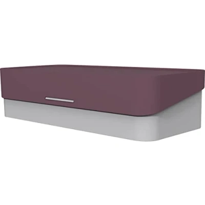 Afbeelding van tafelorganizer &quot;the companion&quot;, bureau butler in rood/grijs