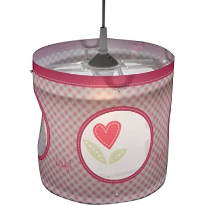 Afbeelding van Niermann Standby Draai hanglamp Lief for Girls in roze