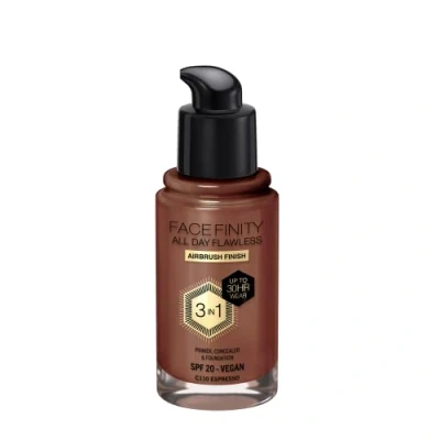 Afbeelding van Max Factor Facefinity All Day Flawless 3 in 1 Flexi Hold Foundation 110 Espresso