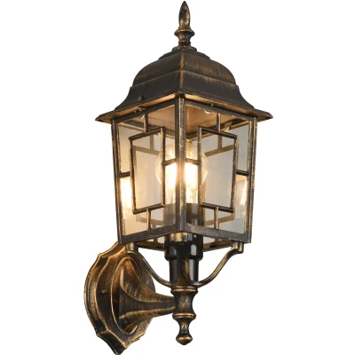 Afbeelding van TRIO VOLTURNO Wandlamp Antieke roest excl. 1x E27 4W Buitenverlichting IP23