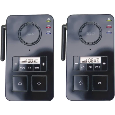 Afbeelding van m e modern electronics FS 2.1 Complete set voor Intercom Radiografisch 446 MHz 2000 Zwart