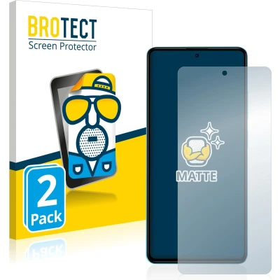 Afbeelding van BROTECT (2 Stuks) Antireflecterende Beschermfolie voor Xiaomi Poco X5 Pro Anti Glare Screen Protector, Mat, Ontspiegelend