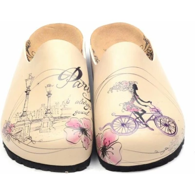 Afbeelding van GOBY Paris Clogs Slippers Hoge kwaliteit Handmade Maat 40