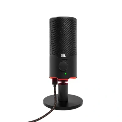 Afbeelding van JBL Quantum Stream USB mikrofon Gjord för streaming, inspelning och spel med enkel ljudavstängning, volymkontroll universell montering