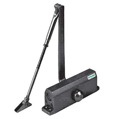 Afbeelding van PALMAT Hydraulische deurdranger Deursluiter voor binnen 60 t/m 85 kg Zwart