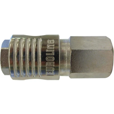 Afbeelding van CriKo universele snelkoppeling voor compressor Euro en Orionkoppeling 3/8&quot; binnendraad Max 16 bar