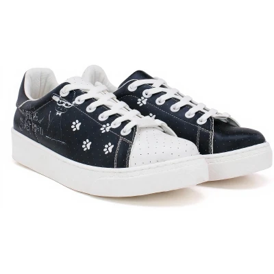 Afbeelding van GOBY Cat Detective Sneakers Schoenen Hoge kwaliteit Handmade Maat 41